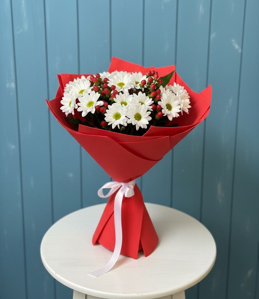 Букет цветов из: Хризантемы в Рыльске