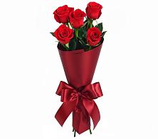 Букет 5 Красных роз Эдлесс Лав в Рыльске