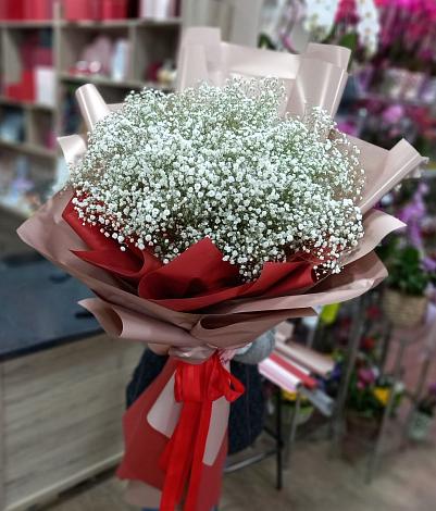 Букет цветов из: Гипсофила в Рыльске