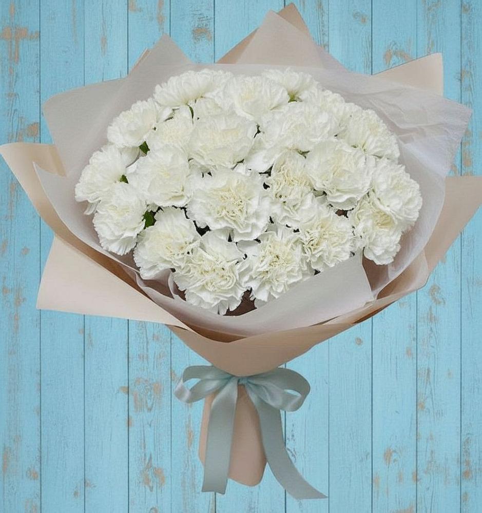 Букет цветов из: Гвоздики в Рыльске