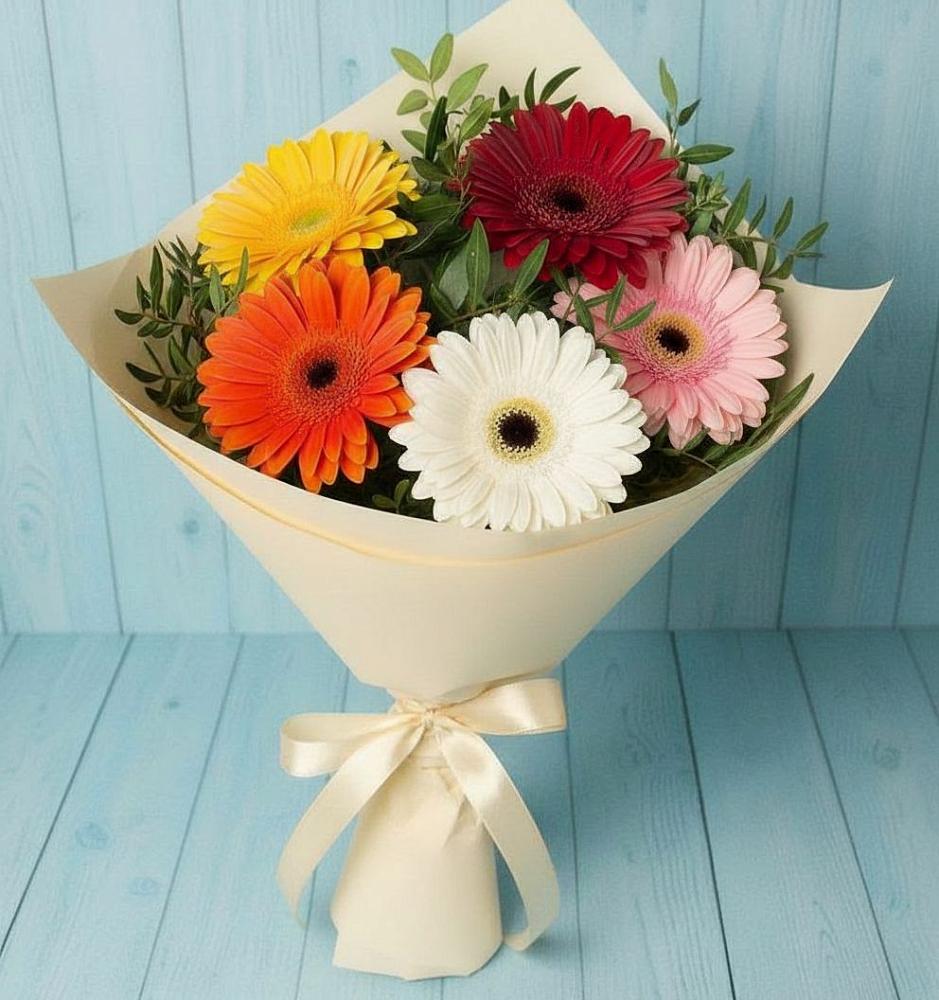 Букет цветов из: Герберы в Рыльске