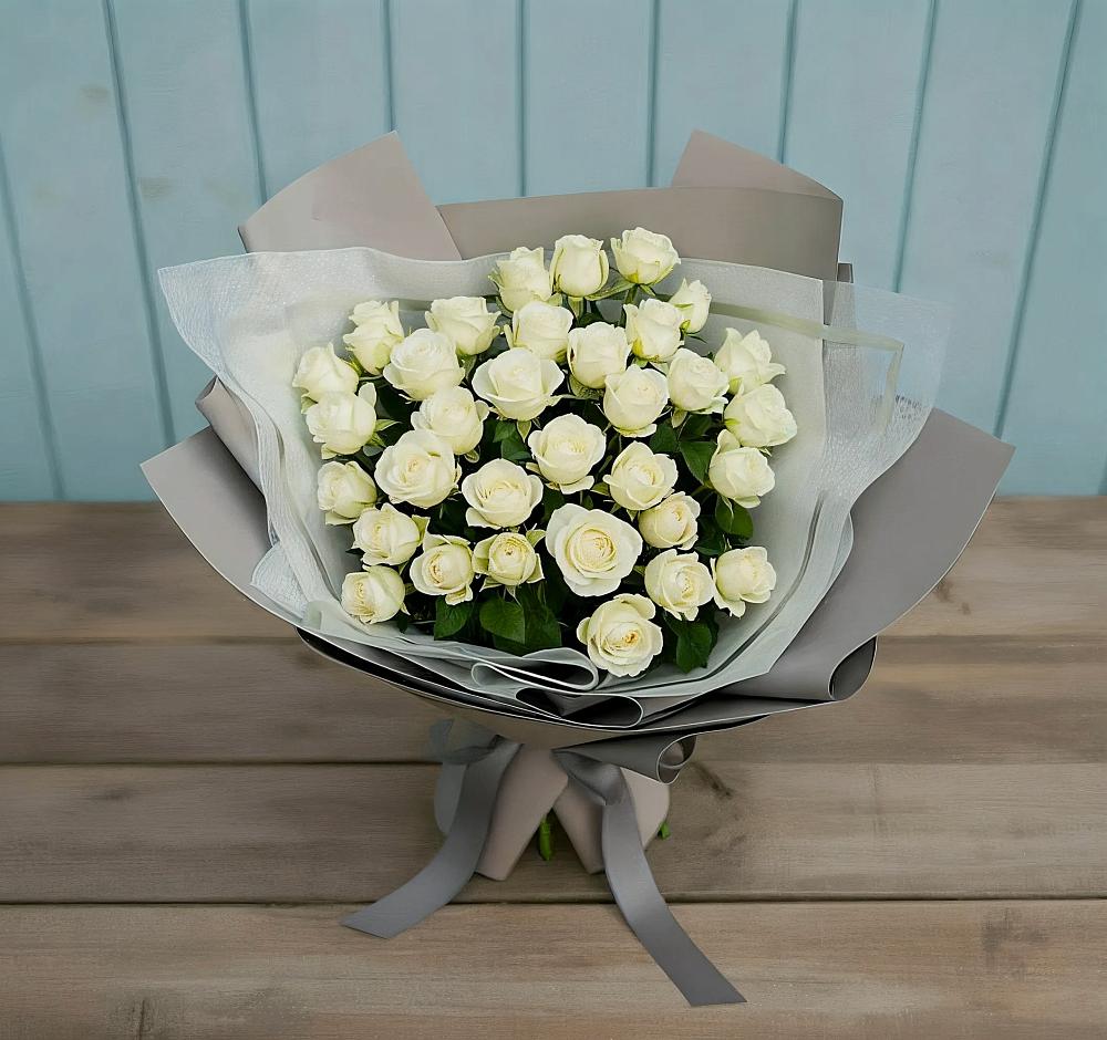 Букет Белоснежная нежность в Рыльске