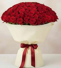Букет 101 Красная роза Милано в Рыльске