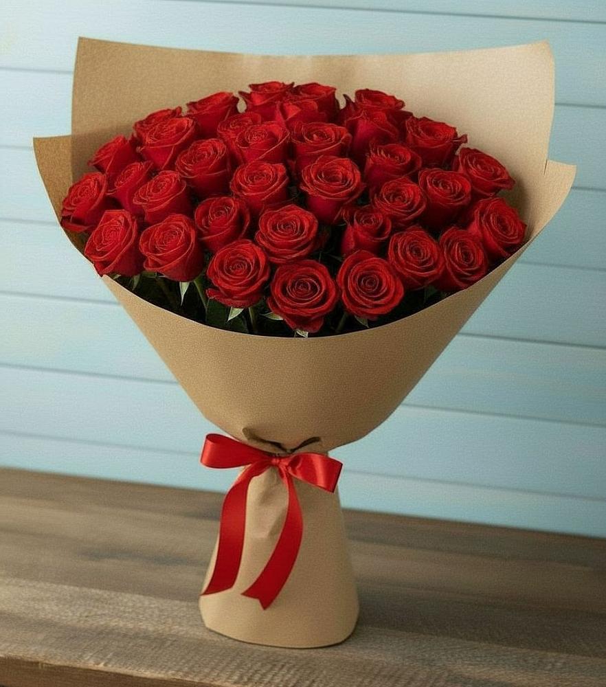 Букет Красные розы Милано в Рыльске