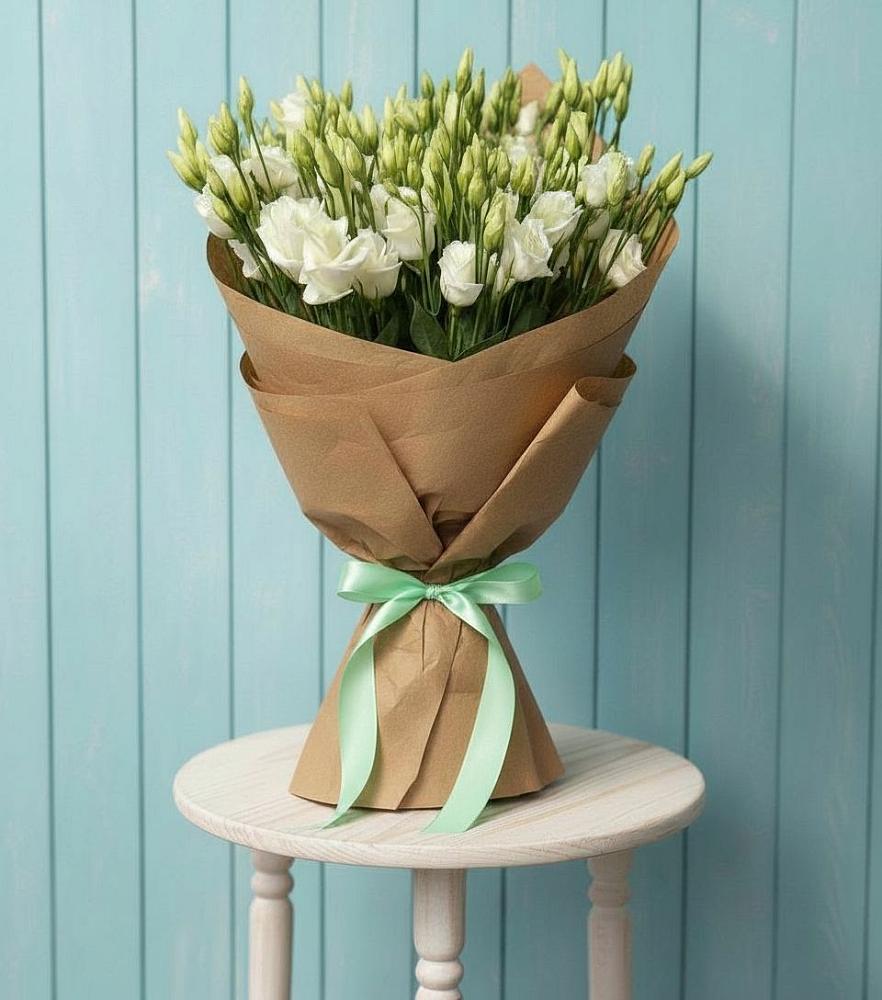 Букет цветов из: Лизиантусы в Рыльске