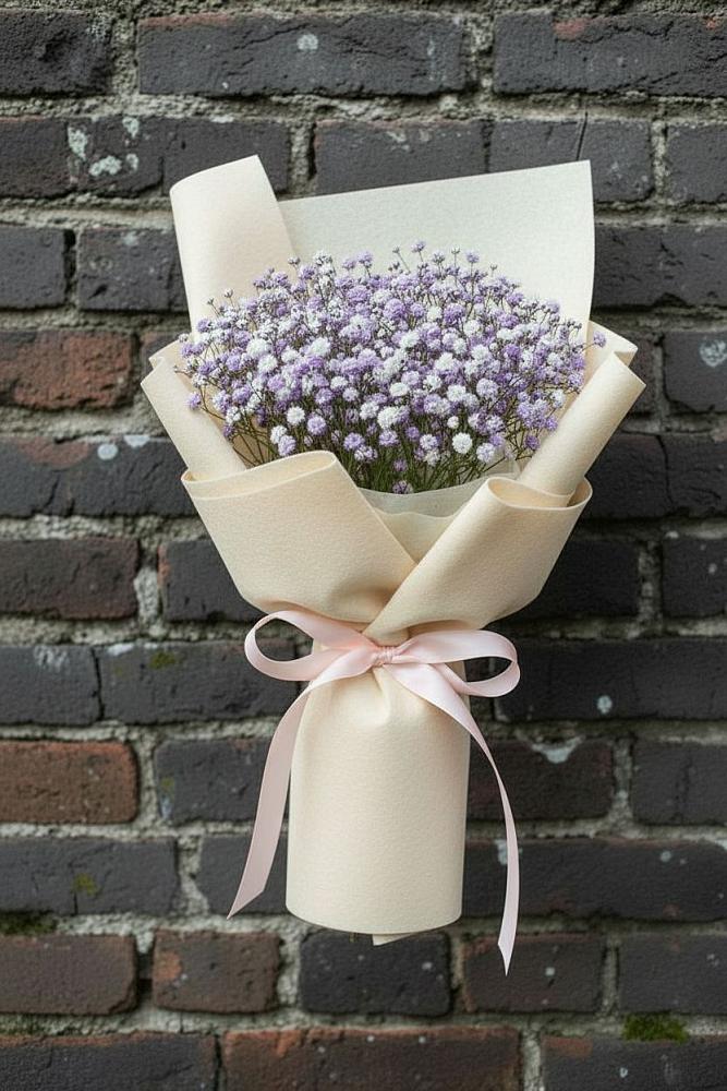 Букет цветов из: Гипсофила в Рыльске