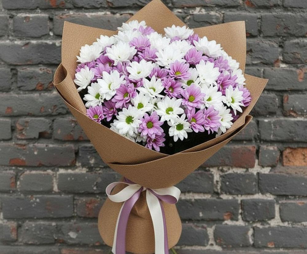 Букет цветов из: Хризантемы в Рыльске