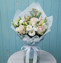 Букет цветов из:  Розы и Лизиантусы #REPLACE_PRED# Рыльске